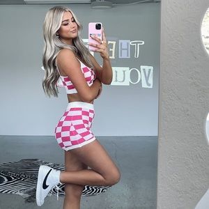 Whitefox Boutique Checkered Matching Set